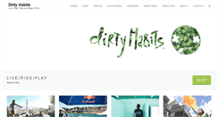 Desktop Screenshot of dirtyhabits.com